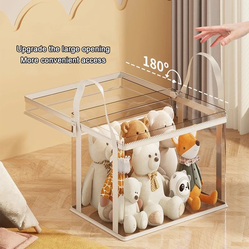 Transparent Children'S Toy Storage Basket Large Size 