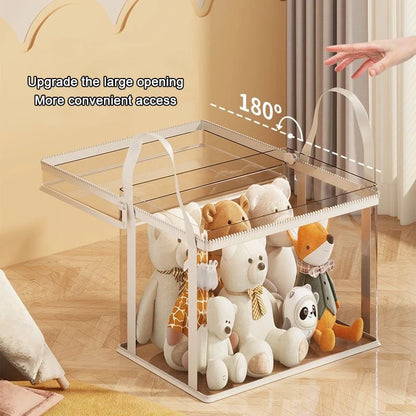 Transparent Children'S Toy Storage Basket Large Size 