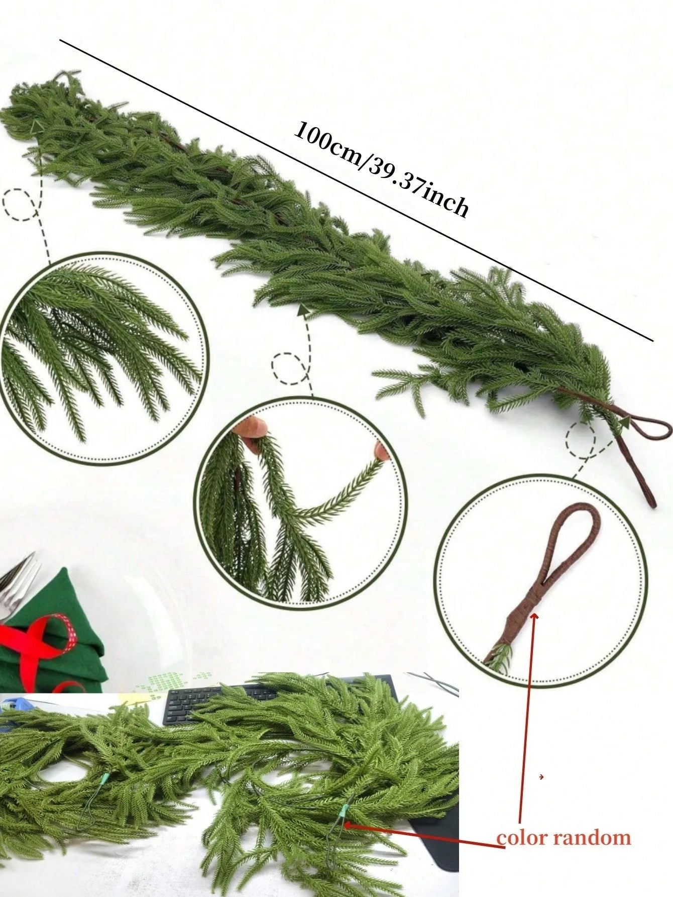 Christmas Wreath Green Garland