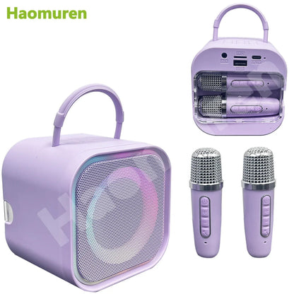 Haomuren® Mini Karaoke Machine for Kids All in One 