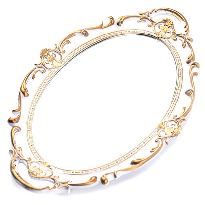 European Royal Decorative Mirror Tray