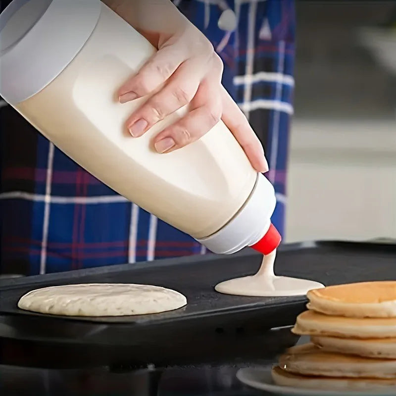 Pancake Batter Bottle Mixer with Blender Ball 