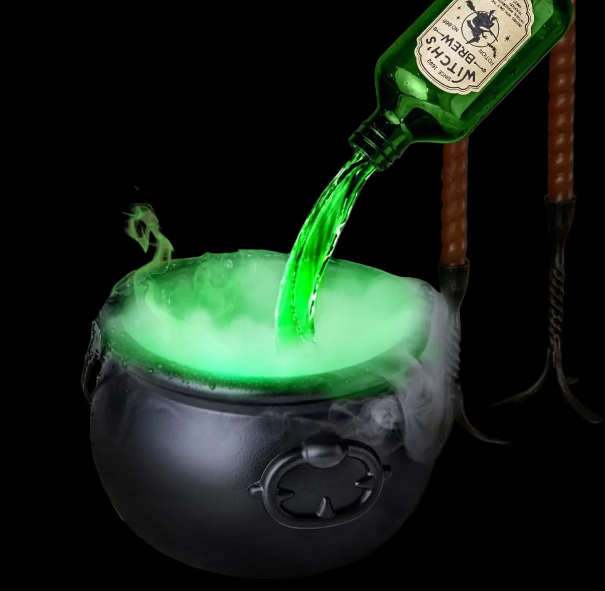 Black Wizard Bowl Magic Float Bottle 