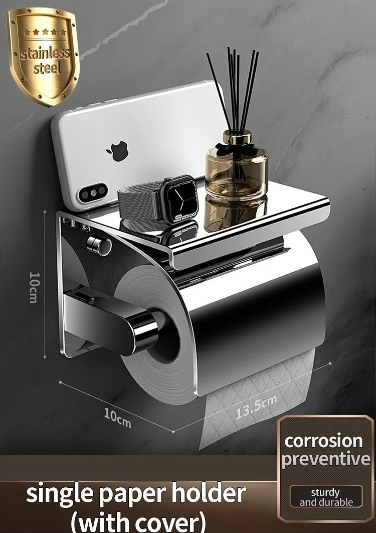 Stainless Steel Paper Towel Holder 