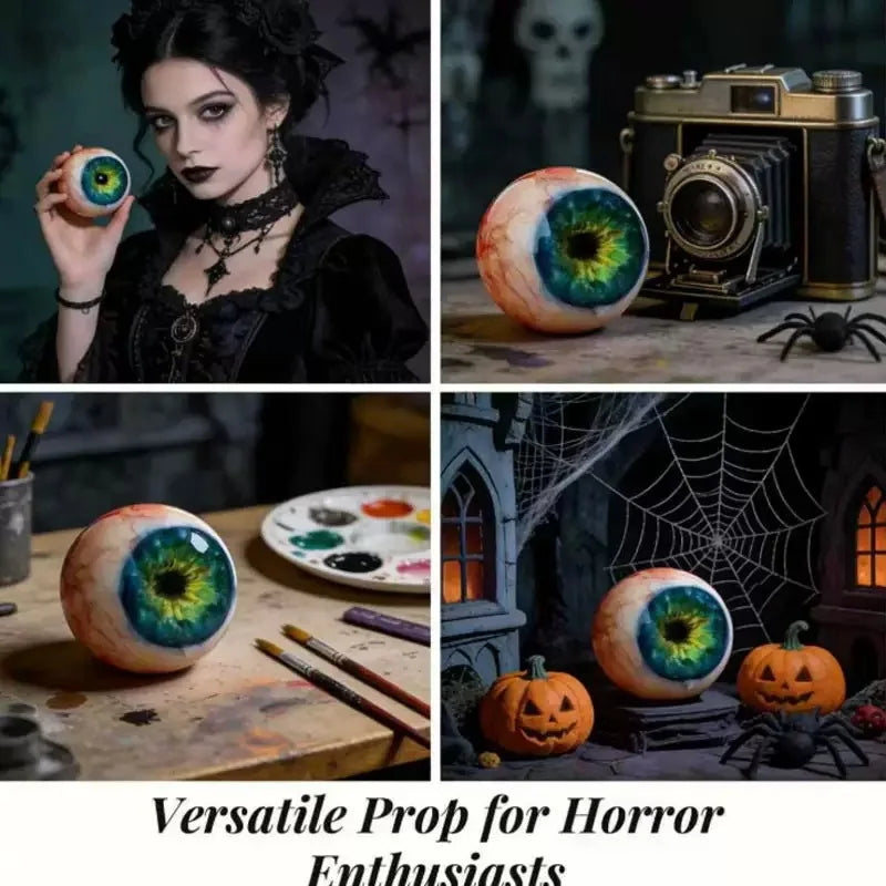 Monster Eye Decor 3D Hyper-Realistic round Eyeball Desktop Decoration
