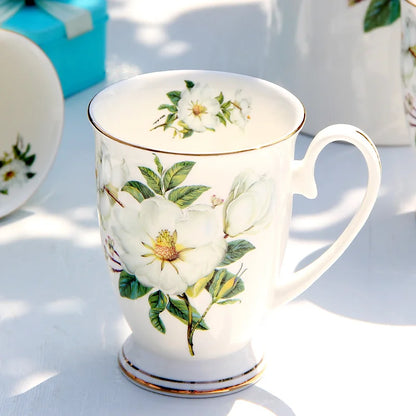 Bone China Vintage Coffee Mug