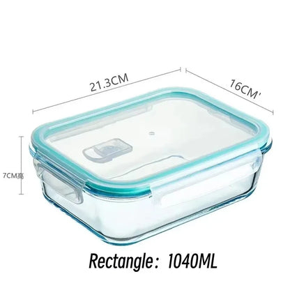 Glass Lunch Box Food Storage Containers BPA Free