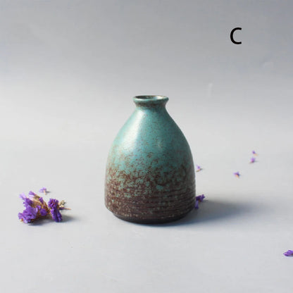 Ceramic Mini Vase Japanese Home Decoration