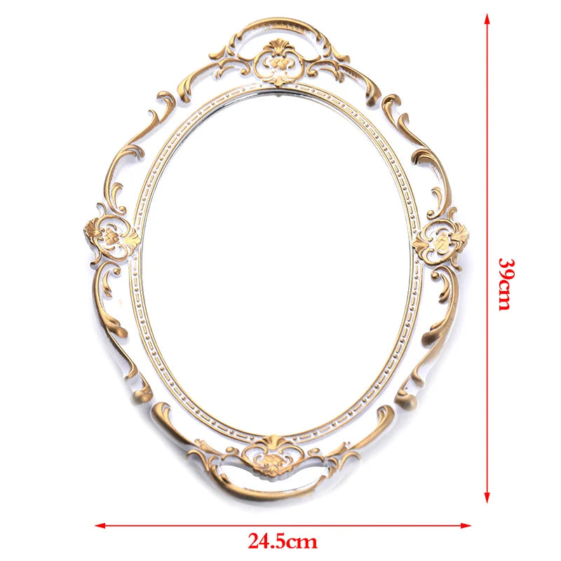 European Royal Decorative Mirror Tray