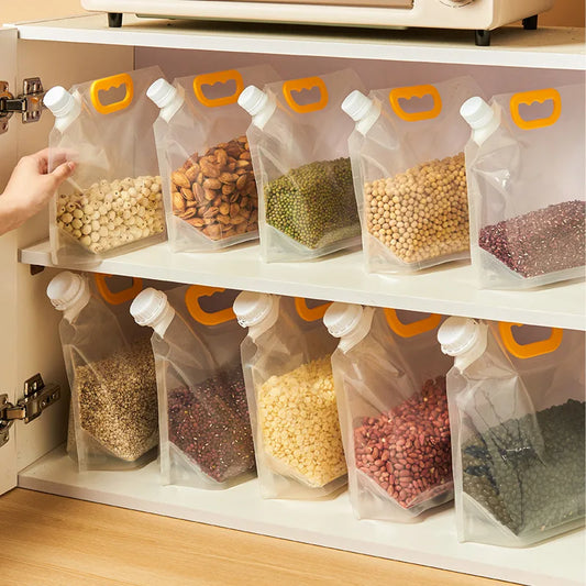 Grain Storage Bag Portable Insect Proof Fresh Keeping Bag 