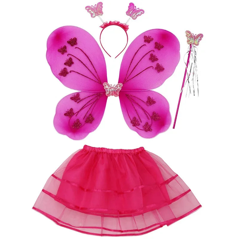 Girl Performance Butterflies Costumes 