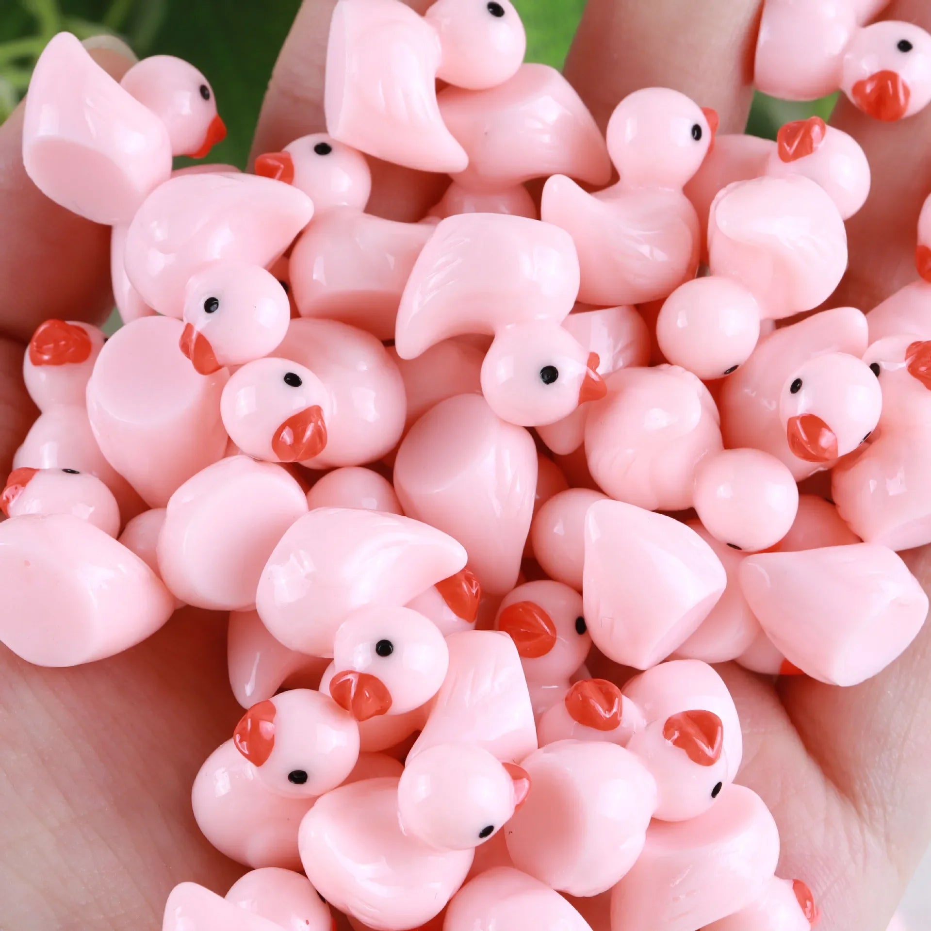 Set Mini Resin Tiny Ducks 