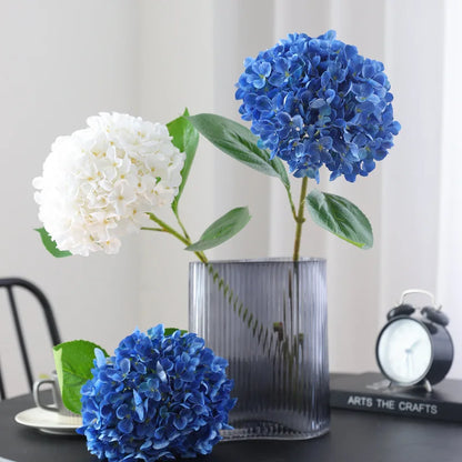 58Cm Silk Artificial Flowers Hydrangea Bouquet 