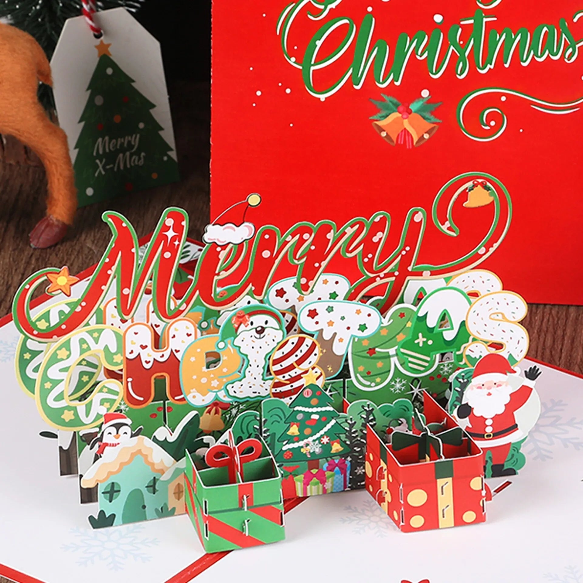 Christmas 3D Pop-Up Card 
