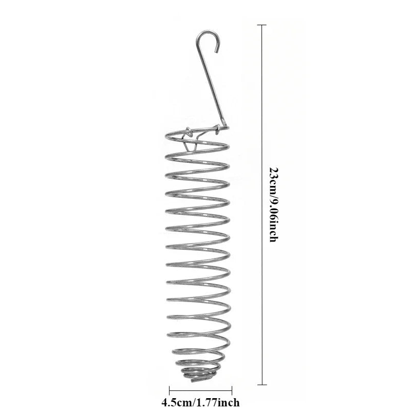Stainless Steel Parrot Forager Feeder Durable Outdoor Bird Feeding
