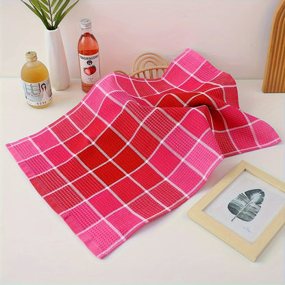 3/4/8 Pieces, Green/Pink/Blue/Yellow, Durable Cleaning Cloths
