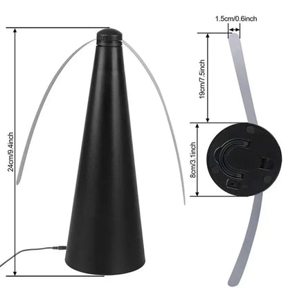 Outdoor, Kitchen Fly Bug Repeller Fan Food Protector Pest Control Tool