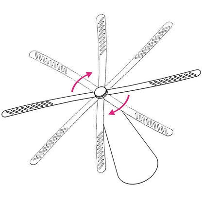 Fly Bug Repeller Fan Food Protector