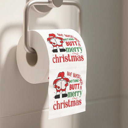 Christmas Toilet Roll Paper Happy 2026 New Year 