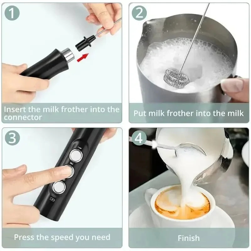 BALASHOV® Handheld Electric Milk Mixer