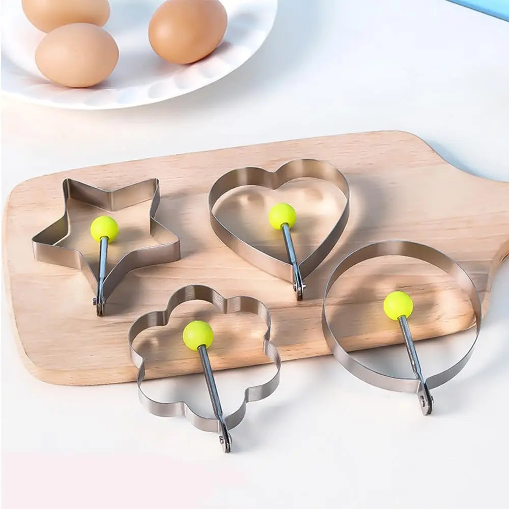 Stainless Steel Pancake & Egg Shaper for Frying Pan 