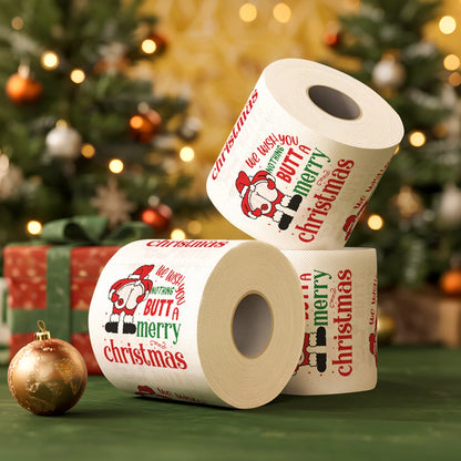 Christmas Toilet Roll Paper Happy 2026 New Year 