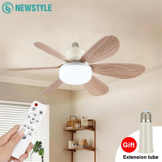 NEWSTYLE® Quiet Breeze LED Fan Light Wireless Remote 