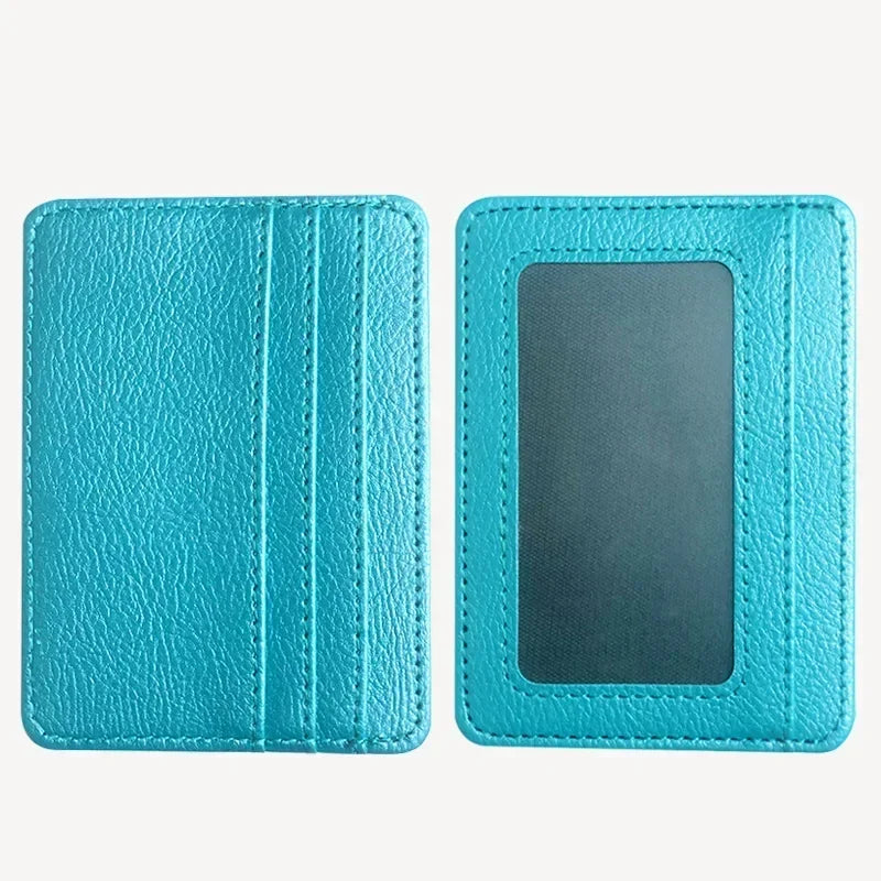 Small ID Card Case 5 Card Slots Cardholder