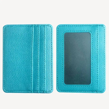 Small ID Card Case 5 Card Slots Cardholder