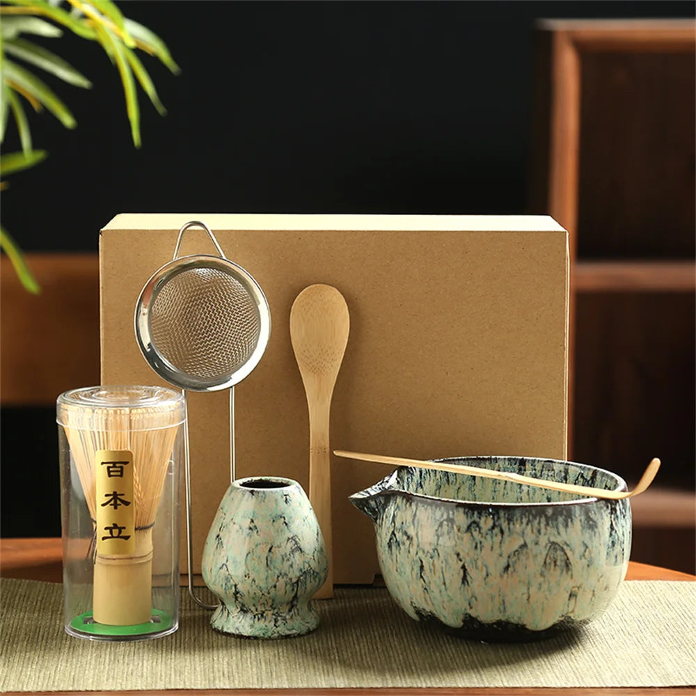 6Pcs/Set Japanese Matcha Tea Set 