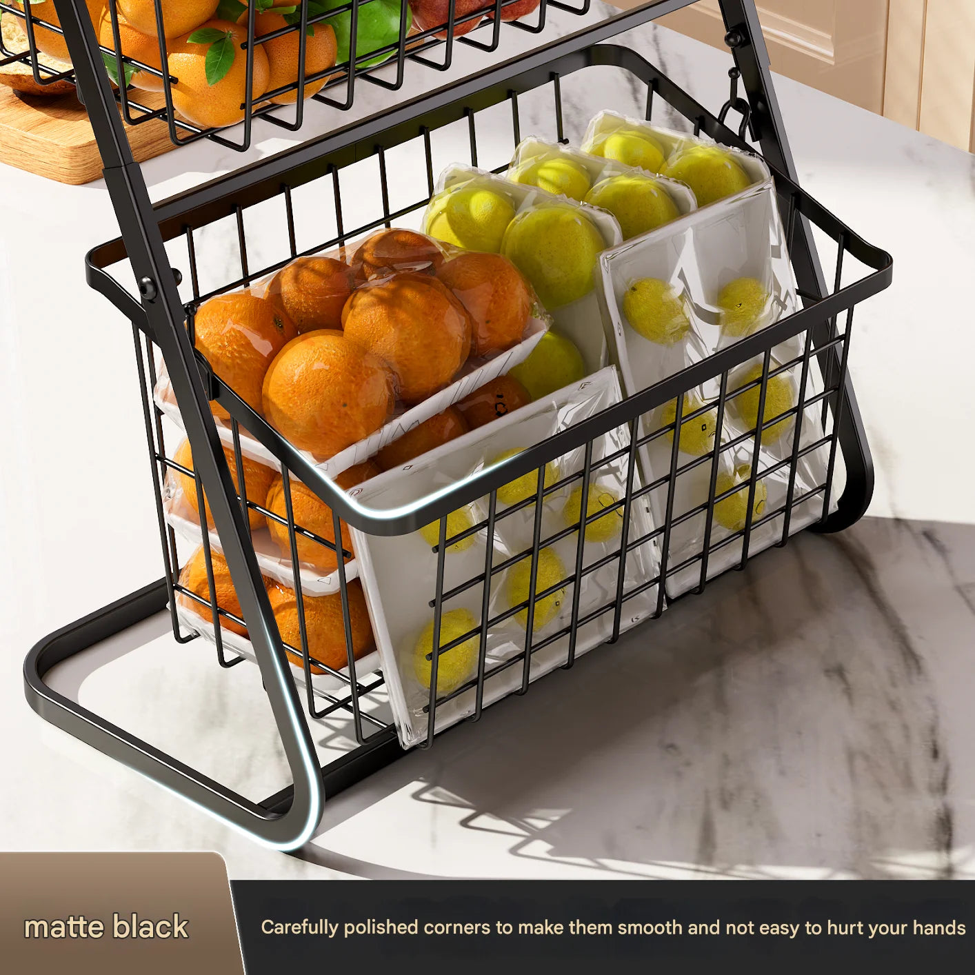 Kitchen Vegetable Storage Basket