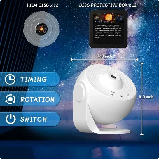 Night Light Galaxy Projector 