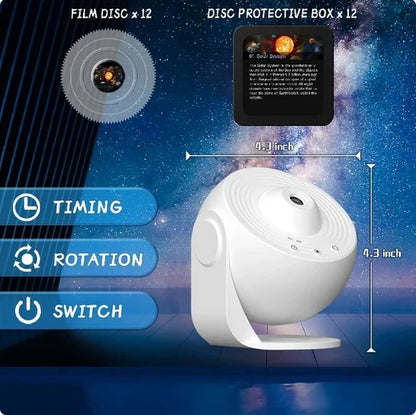 Night Light Galaxy Projector 