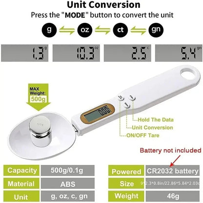 Weight Measuring Spoon 