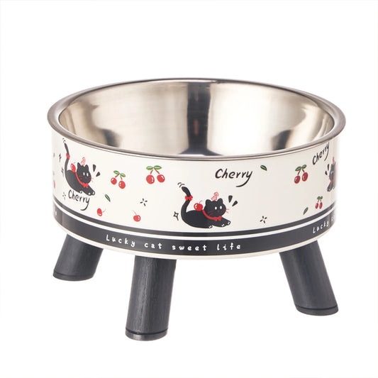 Printed Stainless Steel Pet Bowl 
