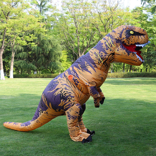T-Rex Inflatable Uit Tyrannosaurus Dinosaur Costume Child Kids Adult 
