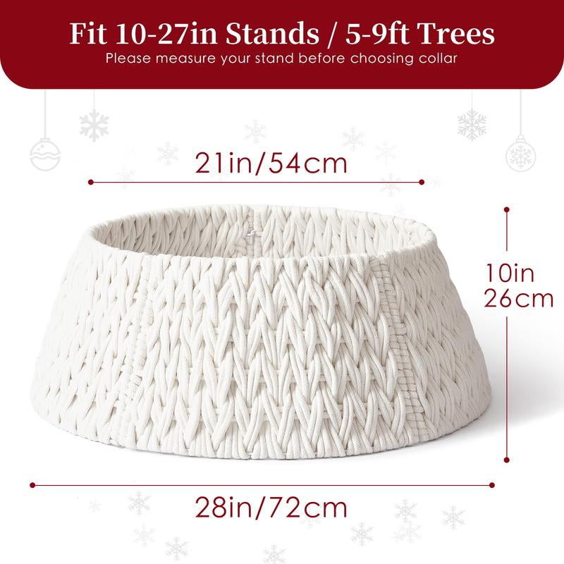 28In Woven Christmas Tree Collar