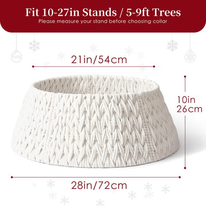 28In Woven Christmas Tree Collar