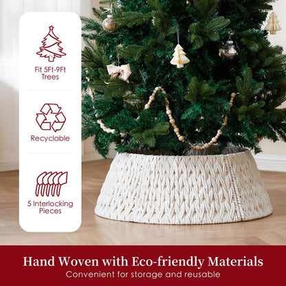 28In Woven Christmas Tree Collar