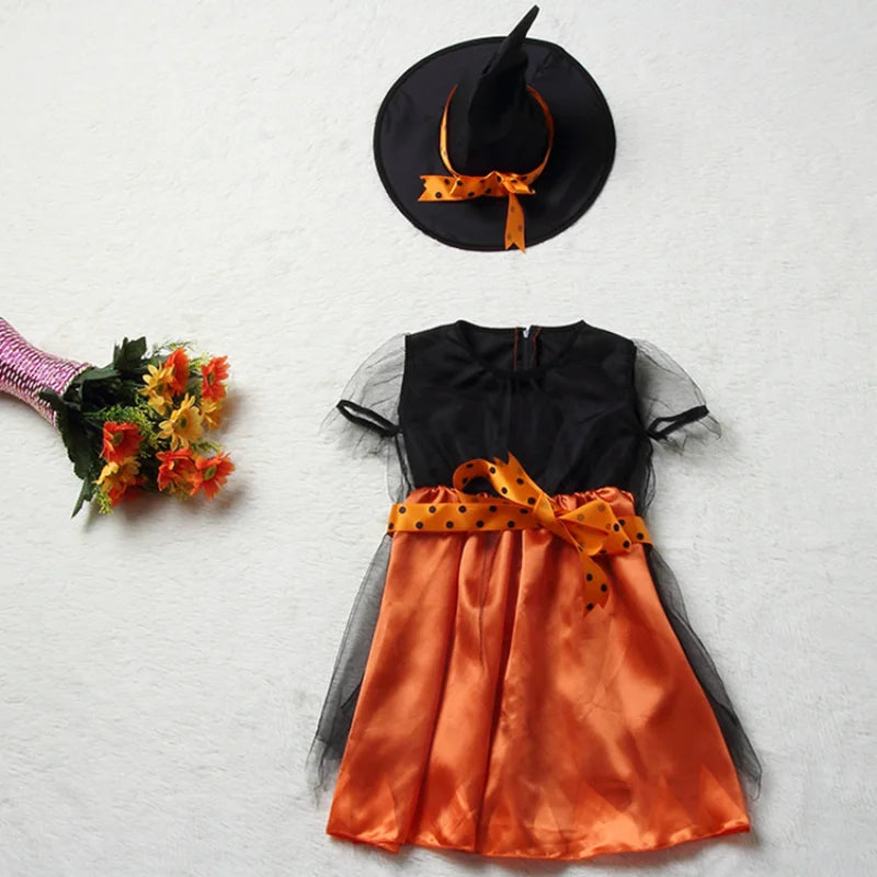 Children'S Role-Playing Witch Costumes 