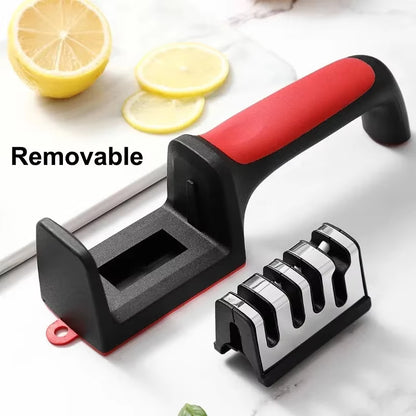 Kitchen 4-Segment Knife Quick Sharpener 